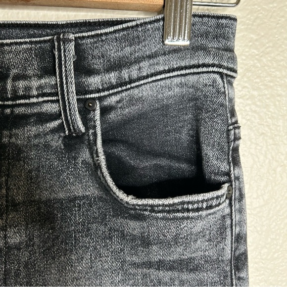 Mother The Insider Crop Step Fray jeans Train Stops 27 - Picture 5 of 15